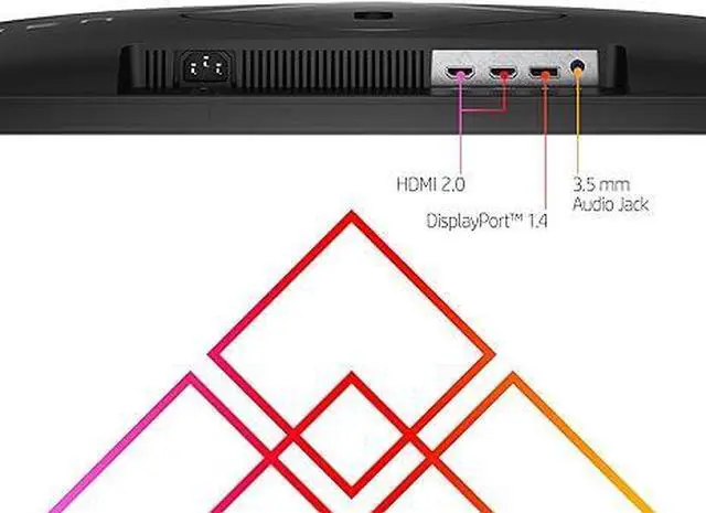 Alt view image 4 of 11 - HP OMEN  27-inch FHD 165Hz Gaming Monitor Pivot rotation Height Adjustable