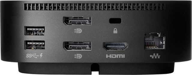 Alt view image 2 of 5 - HP USB-C G5 Essential Dock for HP Notebooks USB Type-C HDMI RJ-45 USB Type-A