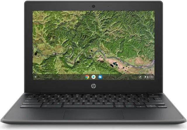 Main image of HP Chromebook 11A G8 11.6" HD Laptop AMD A4-9120C 4GB RAM 32GB eMMC Chrome OS