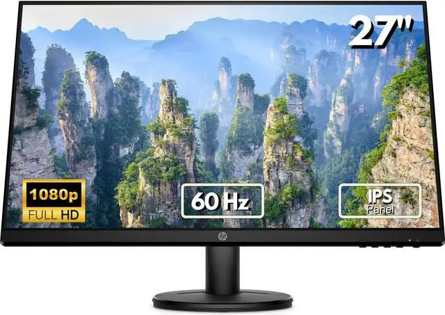 Refurbished: HP V27i FHD Monitor | 27-inch Diagonal Full HD Computer ...