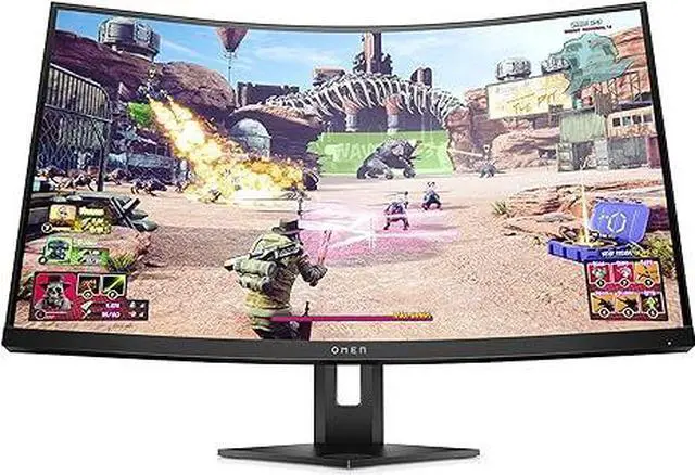 Main image of HP OMEN 27" QHD VA LCD Curved Gaming Monitor 1440p, 240 Hz, 16:9, 1ms FreeSync, DisplayPort & HDMI - 35D67AA