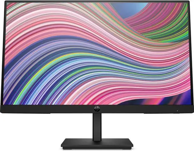 Alt view image 4 of 15 - HP P22 G5 21.5" FHD Monitor Refresh Rate 75Hz Response Time 5ms GtG 1000:1 Brightness 250 nits Anti-Glare On-screen controls HDMI DisplayPort VGA - 64X86AA