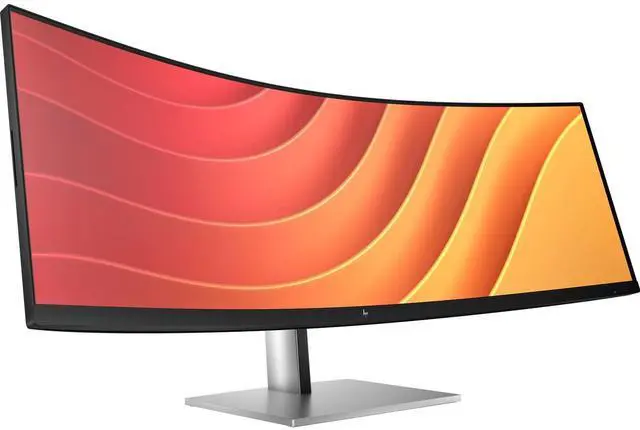 Alt view image 4 of 10 - HP E45c G5 45" DQHD) Curved Desktop Monitor 32:9 165hz 3ms AMD Freesync, Black