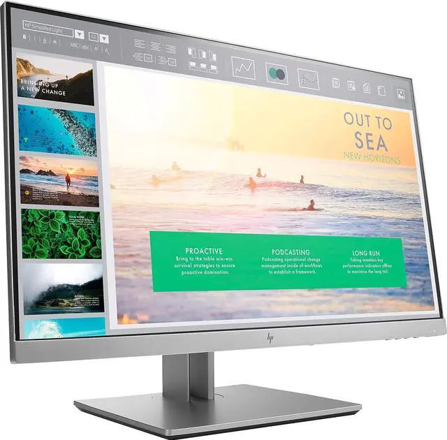 Alt view image 17 of 20 - HP EliteDisplay E233 23" FHD IPS w/LED Monitor - 16:9 - 5 ms - 1920 x 1080 - 250 Nit - 5,000,000:1 - HDMI, VGA, DisplayPort