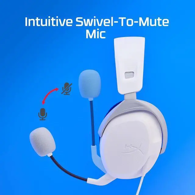 Alt view image 13 of 20 - HyperX Cloud Stinger II - Wired Headset - PlayStation