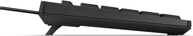 Alt view image 2 of 6 - HP 125 Wired Keyboard Full Size for PCs USB-A Port Tilt Feet Adjustable, Black