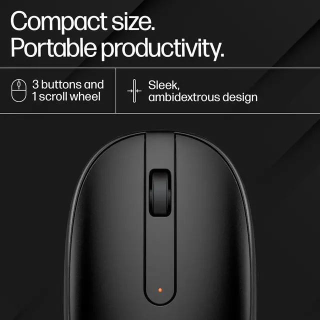 Alt view image 18 of 20 - HP 240 Black Bluetooth Mouse