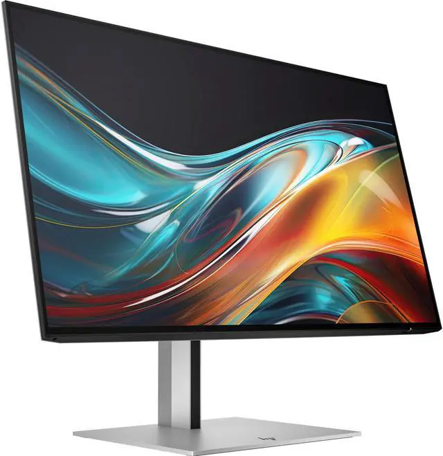Alt view image 6 of 10 - HP Series 7 Pro 23.8 Inch FHD Monitor 724pf 100Hz IPS Tilt Swivel Pivot Adjust