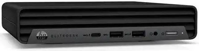 Alt view image 2 of 6 - HP EliteDesk 800 G6 Desktop Mini PC Core i5-10500T 16 GB DDR4 RAM 256 GB SSD