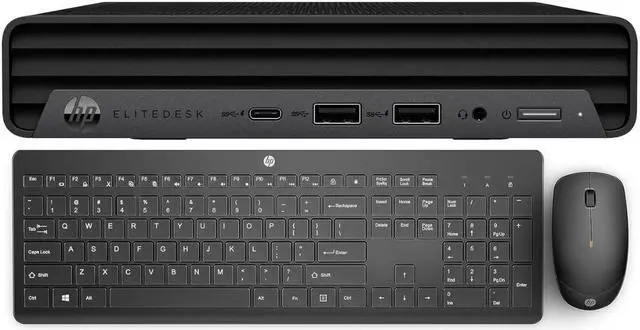 Main image of HP EliteDesk 800 G6 Desktop Mini PC Core i5-10500T 16 GB DDR4 RAM 256 GB SSD