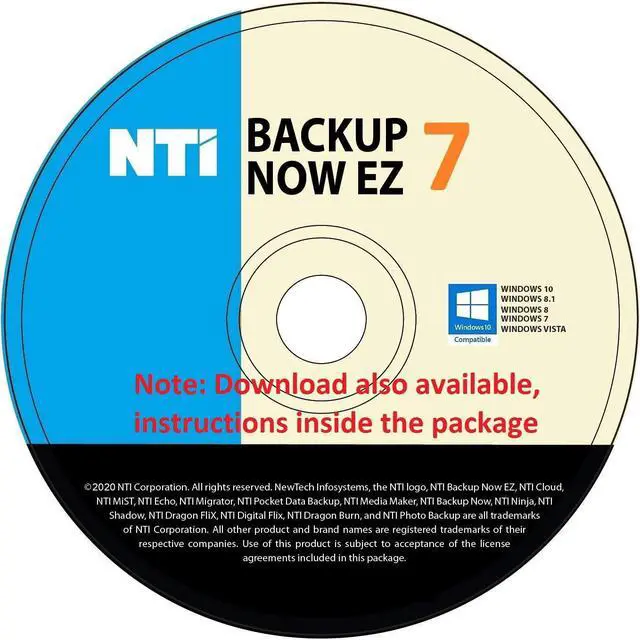 Alt view image 3 of 5 - NTI Backup Now EZ (1-PC) | New Version for 2025