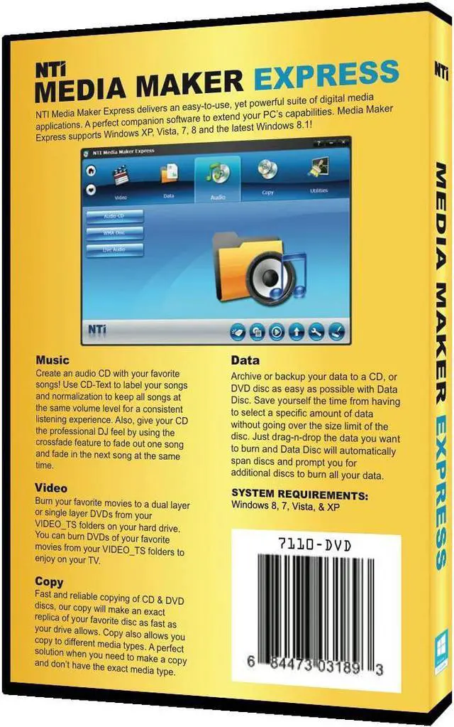 Alt view image 2 of 2 - NTI Media Maker Express