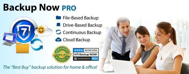 Alt view image 5 of 6 - NTI Backup Now PRO (1-PC)