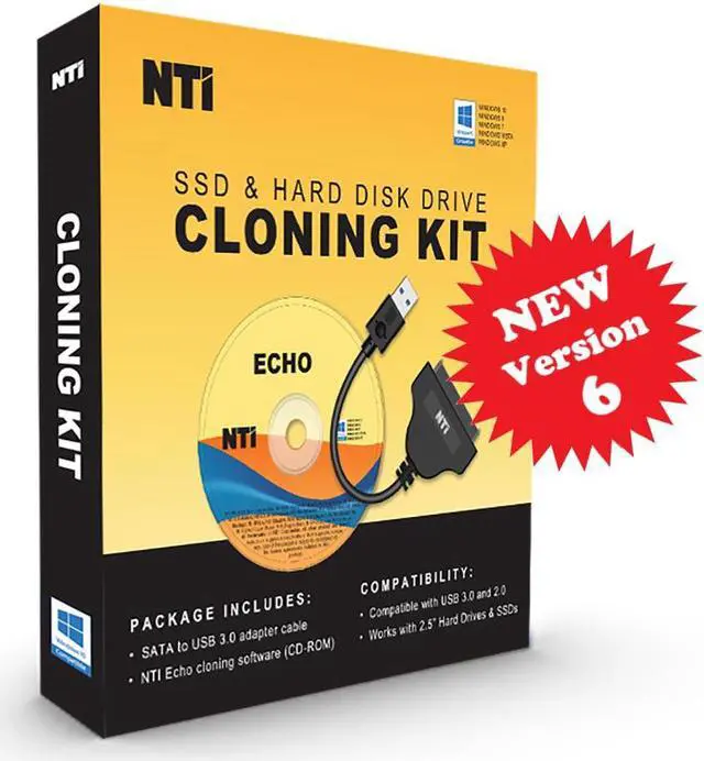 Main image of NTI Cloning Kit for SSD and Hard Disk Drives