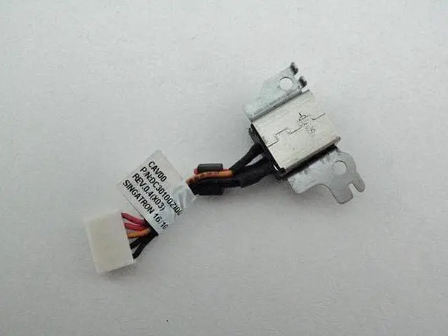 Alt view image 3 of 6 - Dc Jack Cable for Dell Chromebook 3180 3189 Latitude 3189 Laptops - Replaces XNJ46