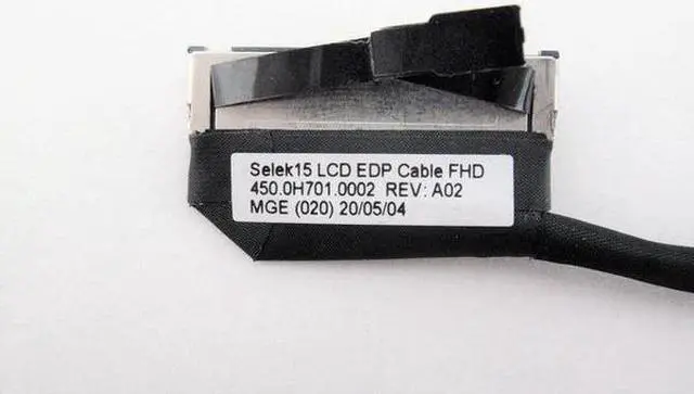 Alt view image 3 of 8 - New Dell G3 3590 G3-3590 LCD LED EDP Display Video Cable 025H3D 450.0H701.0001 450.0H701.0002 25H3D