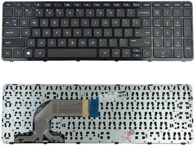Alt view image 2 of 4 - Keyboard for HP 15-D 15-F 15-G 15-R 245 G3 250 G3 255 G3 256 G3 Pavilion 15-E 15-N Laptops - Replaces 719853-001 749658-001 776778-001