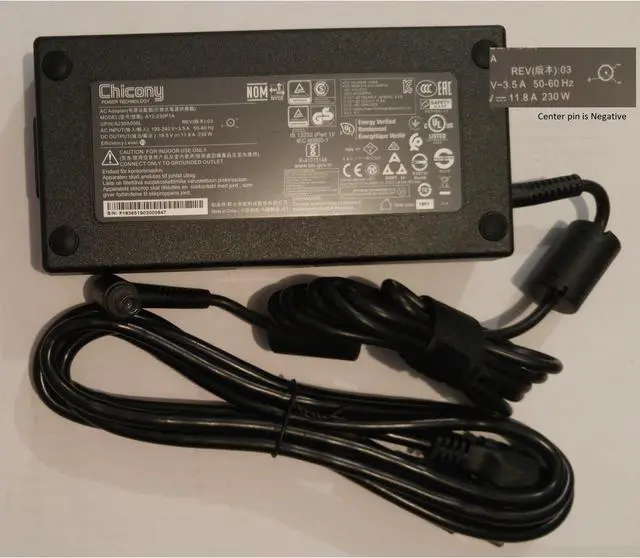 Main image of New Acer Predator G9-593 G9-793 Ac Adapter Charger 230W