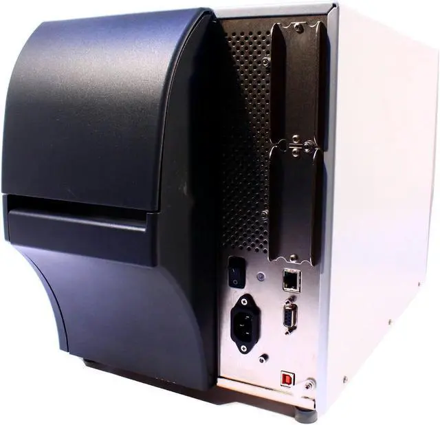 Alt view image 2 of 4 - Zebra ZT41042-T010000Z ZT410 Industrial Thermal Transfer Table Top Printer, 203 DPI, Monochrome, With 10/100 Ethernet, Bluetooth 2.1, USB Host