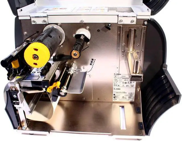 Alt view image 3 of 4 - Zebra ZT41042-T010000Z ZT410 Industrial Thermal Transfer Table Top Printer, 203 DPI, Monochrome, With 10/100 Ethernet, Bluetooth 2.1, USB Host