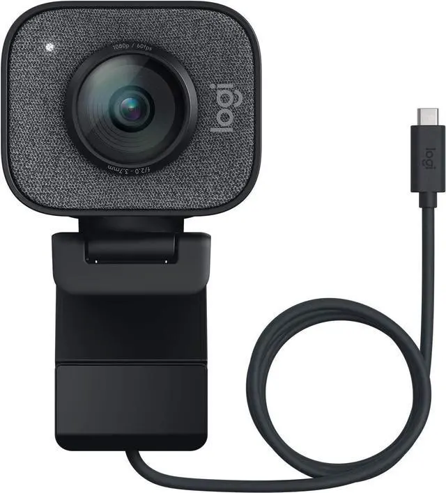 Main image of Logitech StreamCam, Live Streaming Webcam, Full 1080p HD 60fps Vertical Video, Smart auto Focus and Exposure, Dual Camera-Mount Versatility, with USB-C, for YouTube, Gaming Twitch, PC/Mac - Black