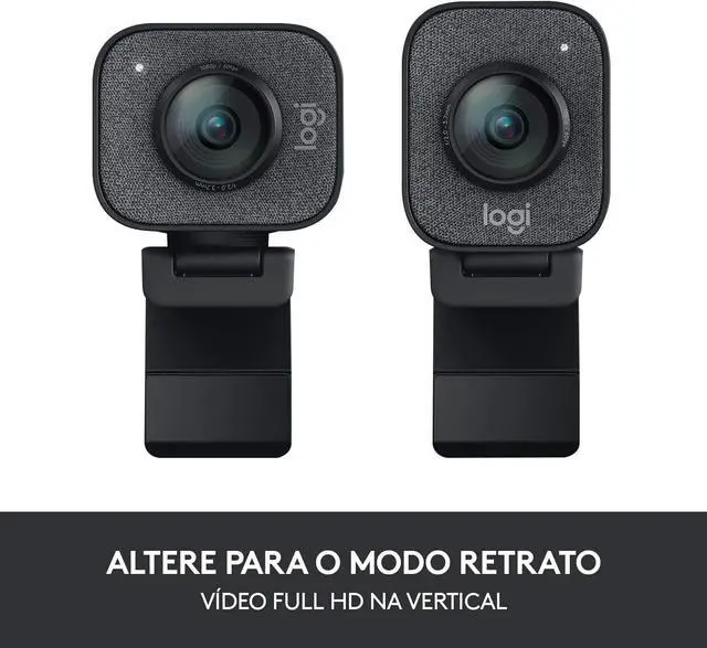Alt view image 2 of 4 - Logitech StreamCam, Live Streaming Webcam, Full 1080p HD 60fps Vertical Video, Smart auto Focus and Exposure, Dual Camera-Mount Versatility, with USB-C, for YouTube, Gaming Twitch, PC/Mac - Black
