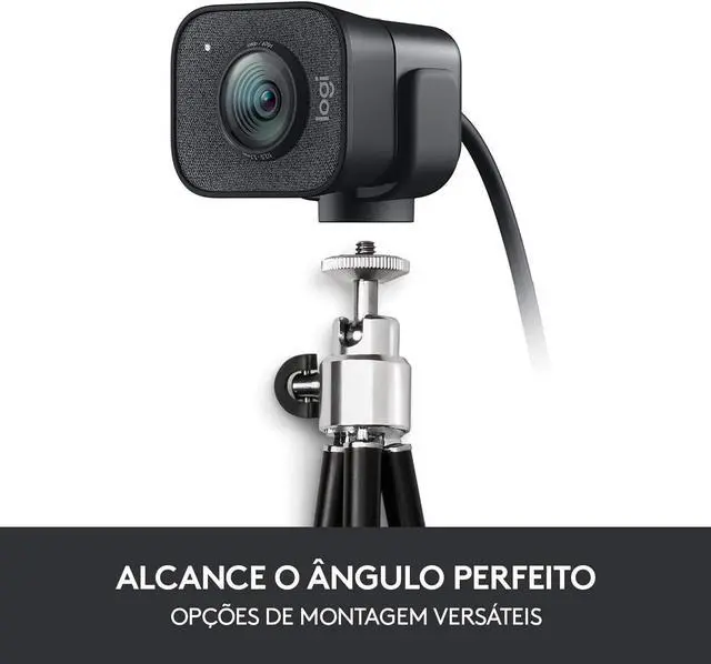 Alt view image 4 of 4 - Logitech StreamCam, Live Streaming Webcam, Full 1080p HD 60fps Vertical Video, Smart auto Focus and Exposure, Dual Camera-Mount Versatility, with USB-C, for YouTube, Gaming Twitch, PC/Mac - Black
