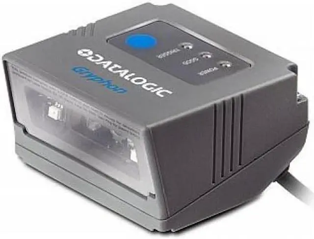 Alt view image 5 of 5 - datalogic scanning gfs4450-9 gryphon gfs4400 series fixed scanner, 2d, rs232