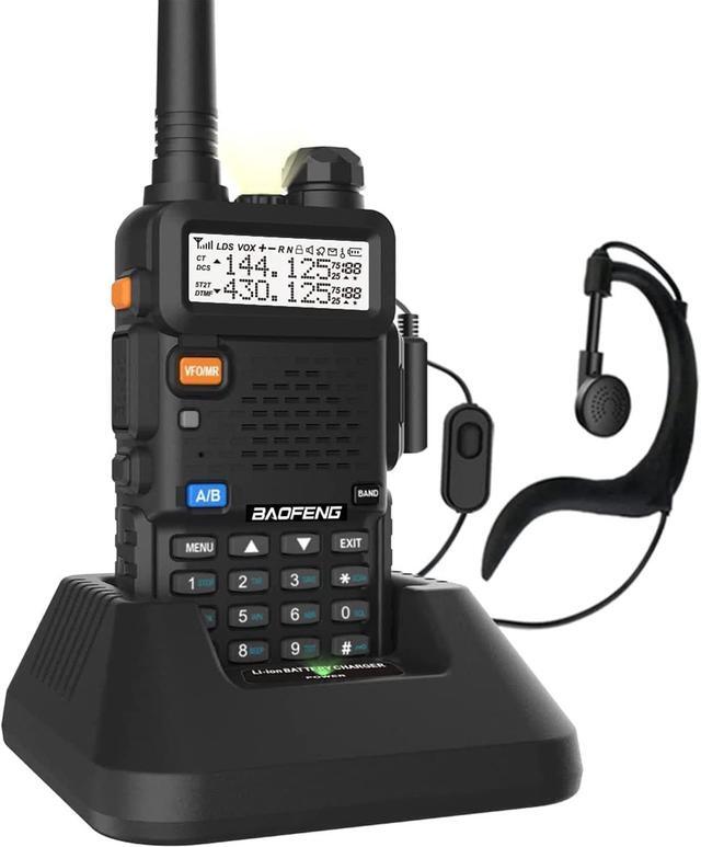 Main image of BAOFENG UV-5R Dual Band Two Way Radio (Black), 144-148MHz & 420-450MHz