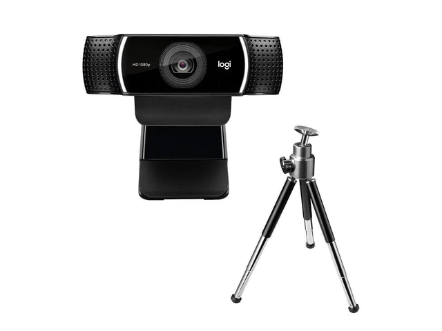 Alt view image 4 of 4 - Logitech C922 Pro Stream Webcam 1080P Camera for HD Video Streaming & Recording 720P at 60Fps with Tripod Included