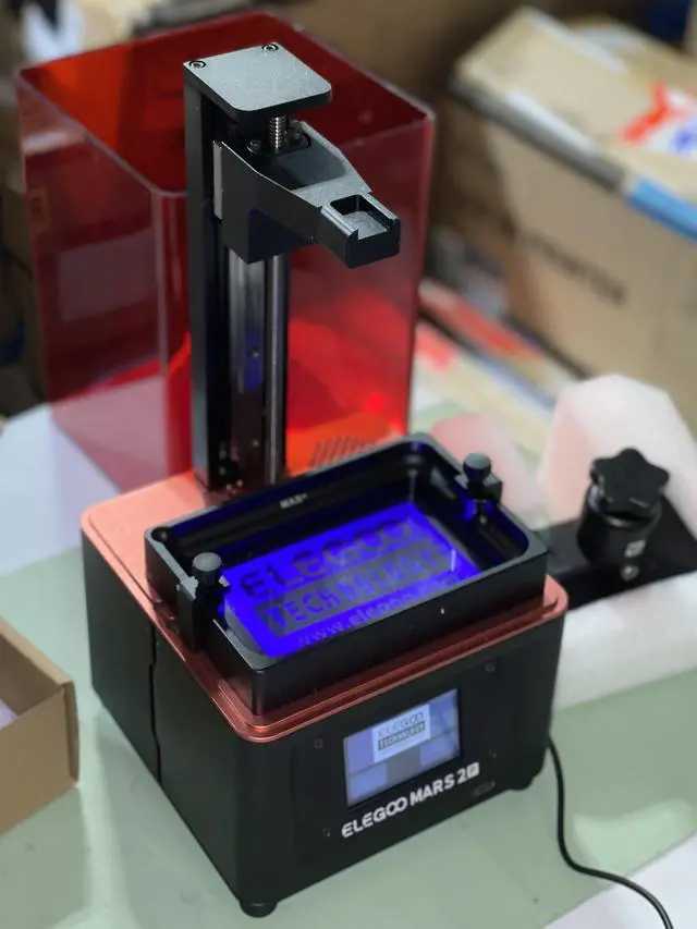 Alt view image 3 of 7 - Elegoo Mars 2 PRO - 2K Resolution #1 Sold & Tested SLA 3D Printer on Reddit
