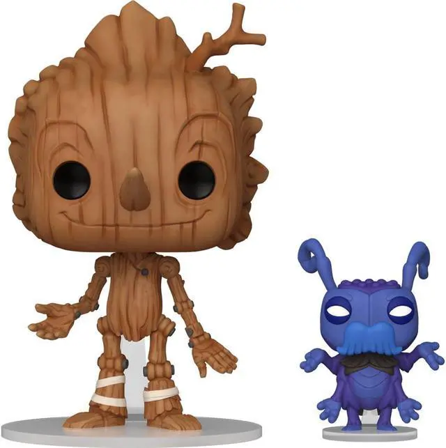 Main image of Funko Pop! Vinyl Figure - Pinocchio and Cricket #1299