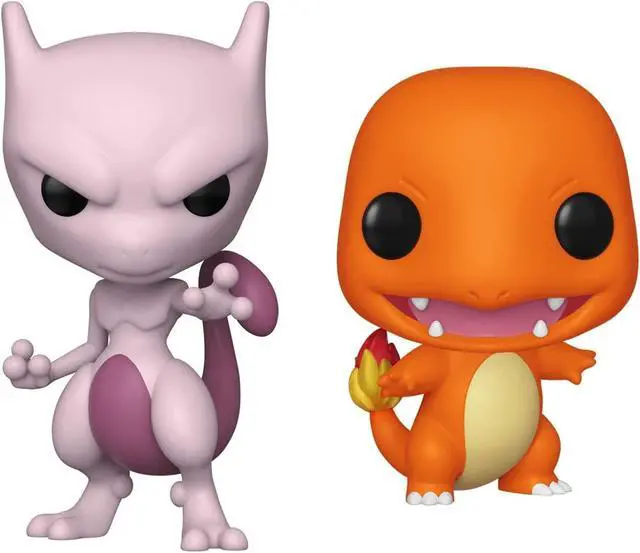 Main image of Funko Pop! Pokemon - 2pk Mewtwo Charmander