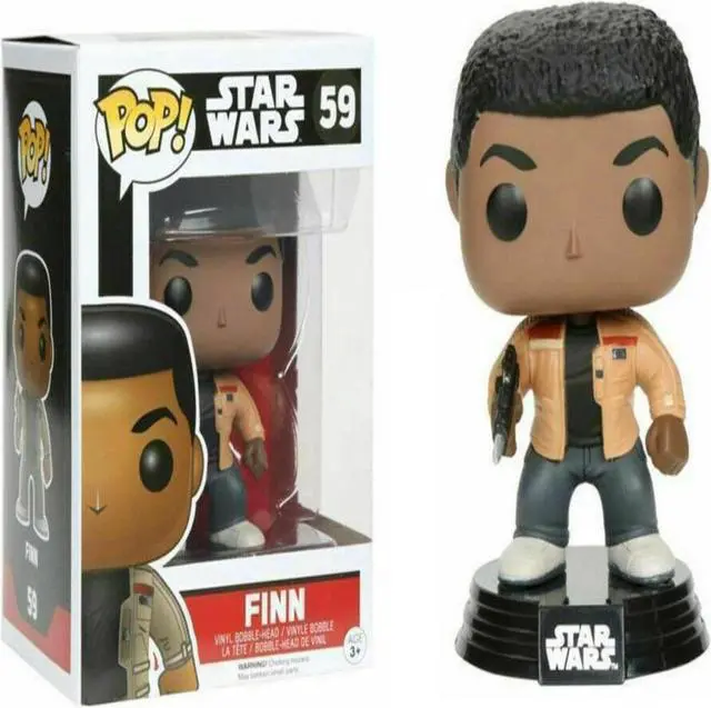 Alt view image 5 of 5 - Star Wars The Force Awakens Funko POP Vinyl Figure Finn