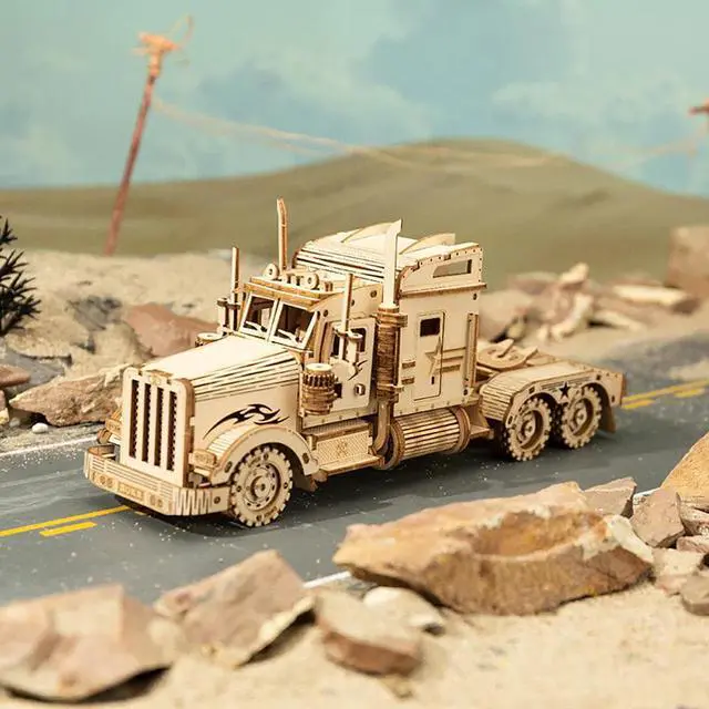 Alt view image 2 of 3 - DIY 3D Puzzle - Big Rig - 286pcs