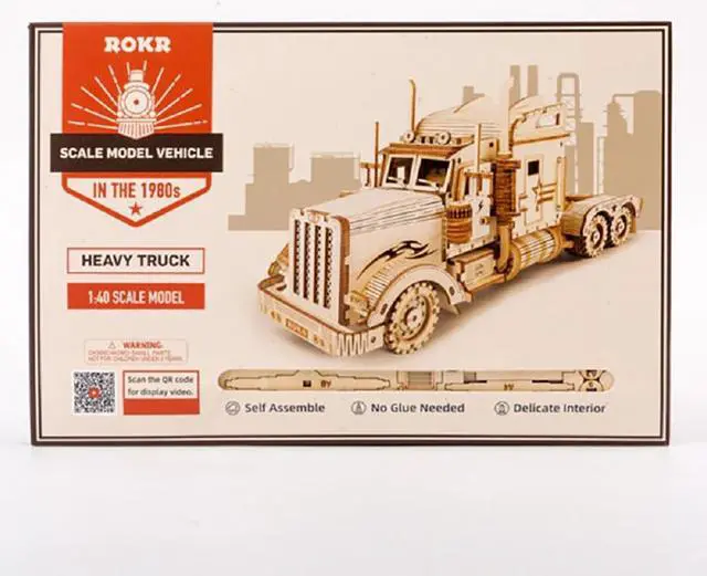 Alt view image 3 of 3 - DIY 3D Puzzle - Big Rig - 286pcs