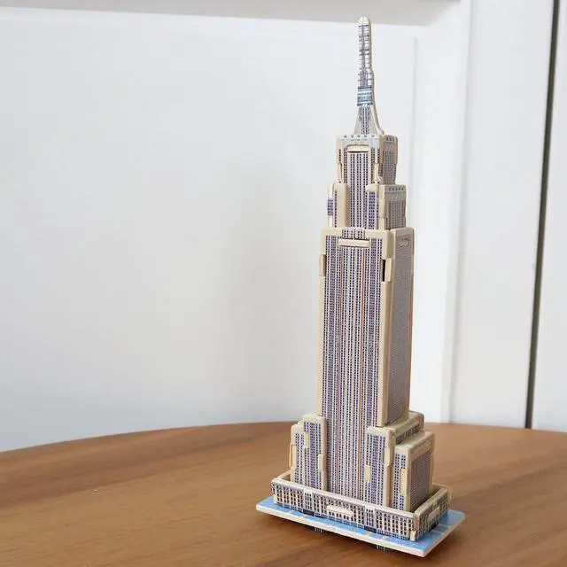 Alt view image 2 of 3 - DIY 3D Puzzle - Empire State Building - 34pcs