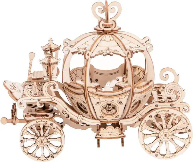 Main image of DIY 3D Puzzle - Pumpkin Carriage - 182pcs