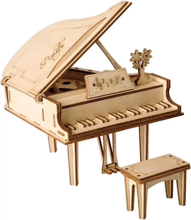 Main image of DIY 3D Puzzle - Piano - 74pcs