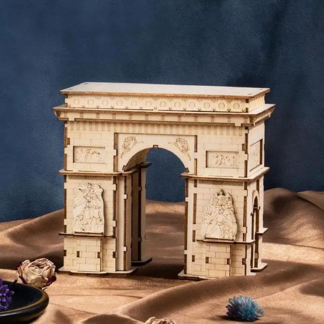 Alt view image 3 of 3 - DIY 3D Puzzle - Arc De Triumph - 118pcs