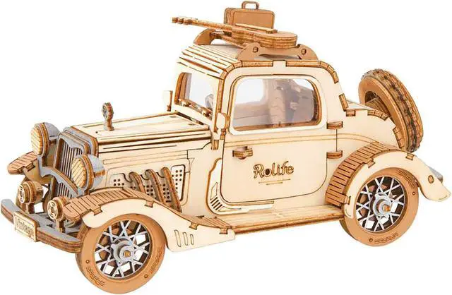 Main image of DIY 3D Puzzle - Vintage Car - 164pcs