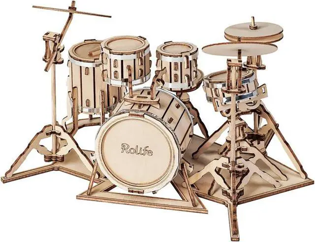 Main image of DIY 3D Puzzle - Drum Kit - 246pcs