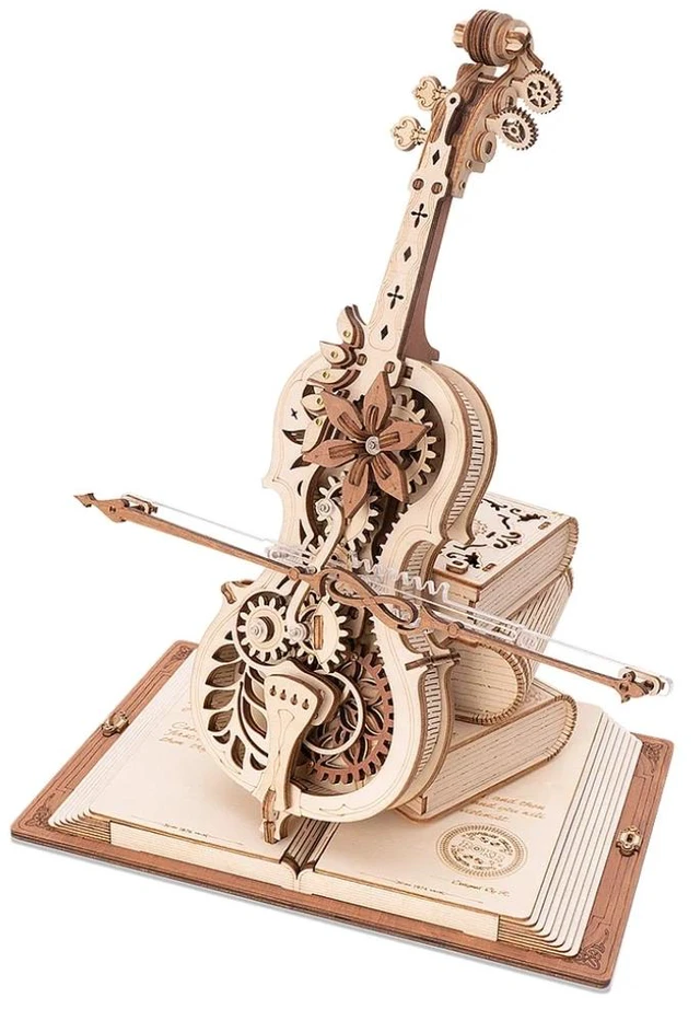 Main image of DIY 3D Music Box Puzzle Magic Cello 199pcs