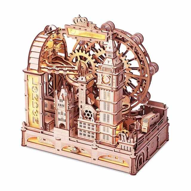 Main image of DIY 3D Marble Run Puzzle - London Sightseeing Walk 431 pieces