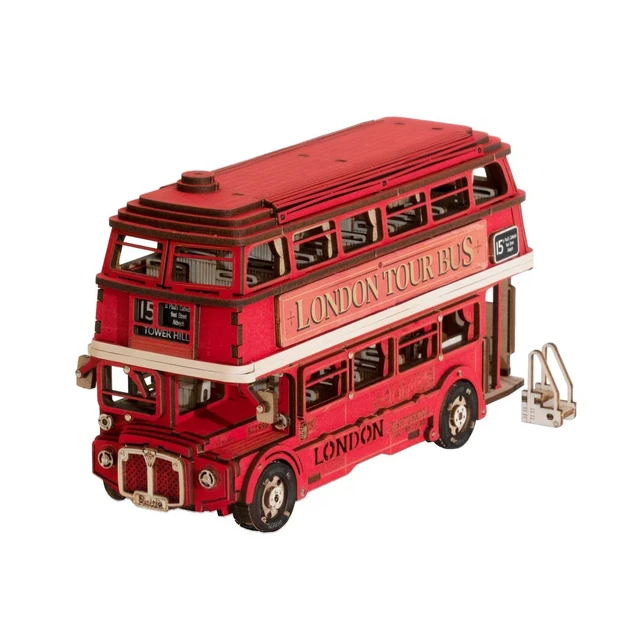 Main image of DIY 3D Puzzle - London Tour Bus 255pcs