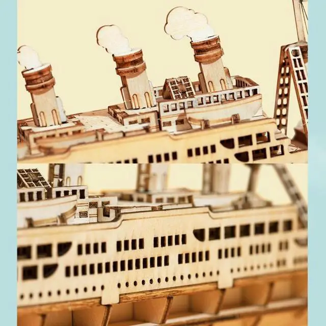 Alt view image 2 of 3 - DIY 3D Puzzle - Cruise Ship - 145pcs