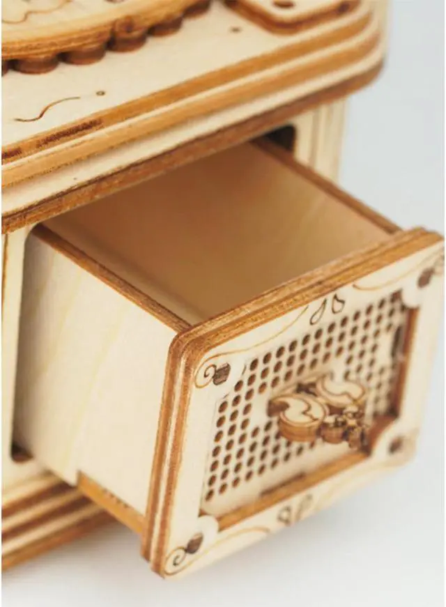 Alt view image 3 of 4 - DIY 3D Puzzle - Gramophone - 122pcs