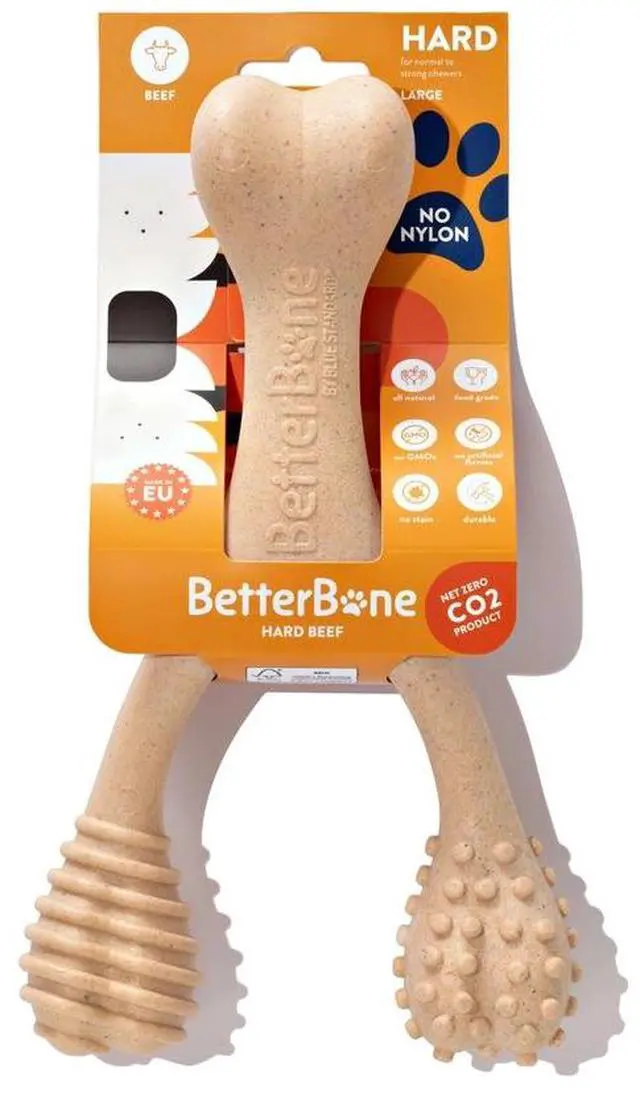 Main image of Betterbone Hard Chew Toy for Large Dogs - Hard -Durable, All-Natural, No Nylon, Sustainable