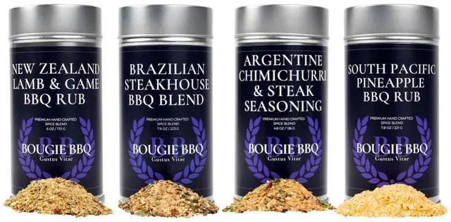 Main image of Global Gourmet BBQ Collection - 4 Pack