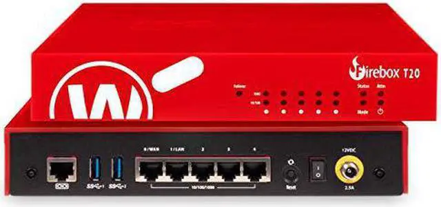 Alt view image 7 of 11 - WatchGuard Firebox T20-W with 1Y Standard Support (WGT21001WW)